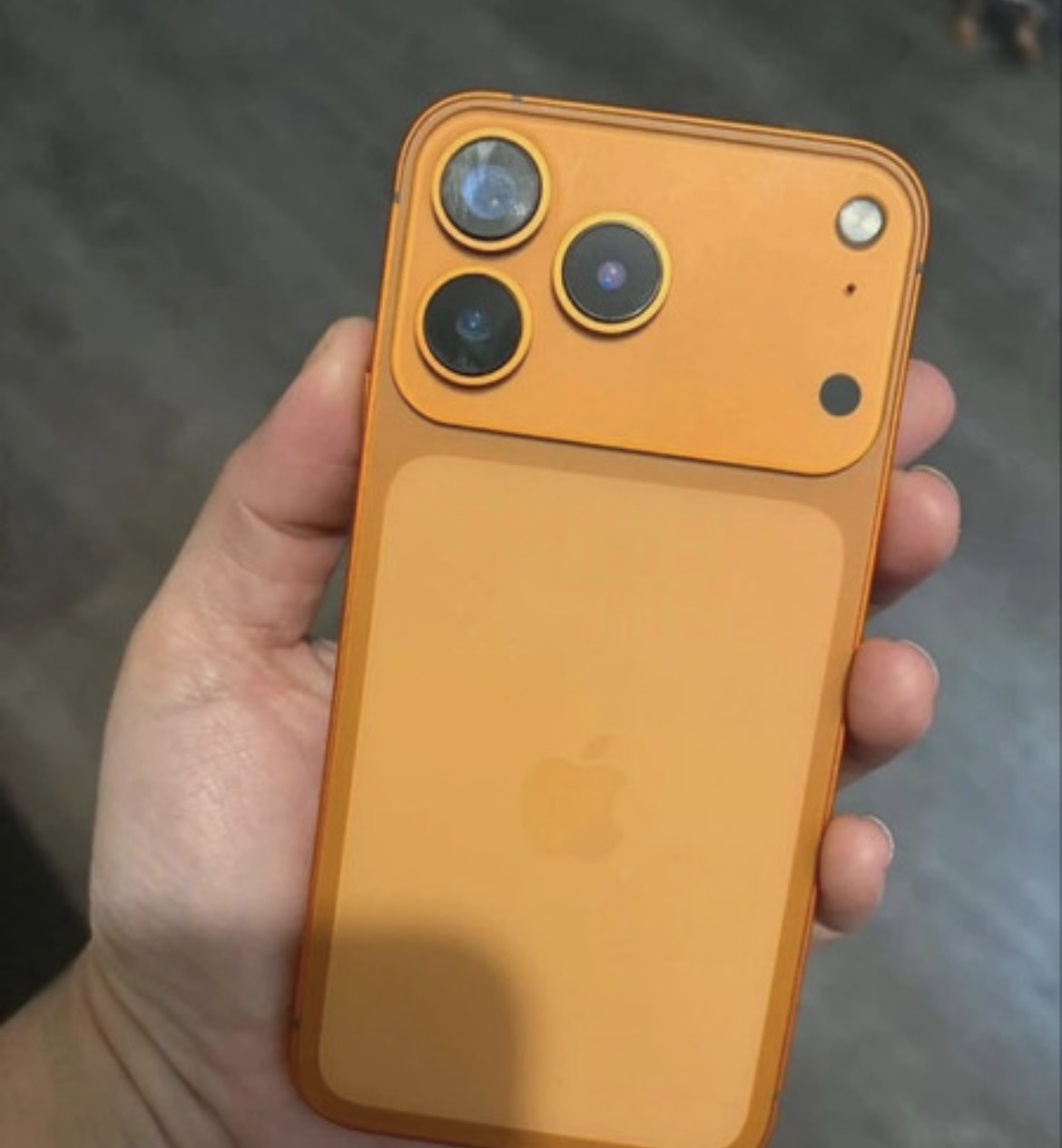 IPhone 12 to 17 pro outside
