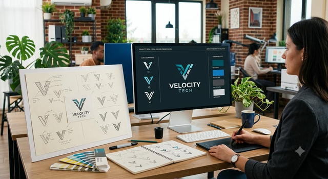 Création de logo professionnel sur mesure